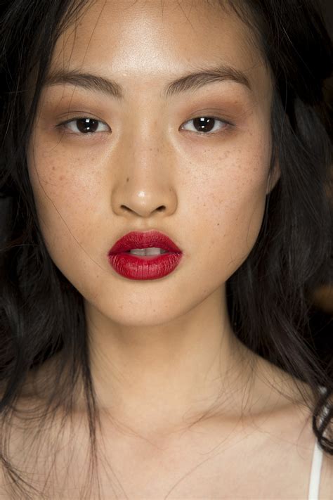 chanel red lipstick for asian skin